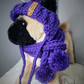 Purple Durple Dog Hat & Scarf